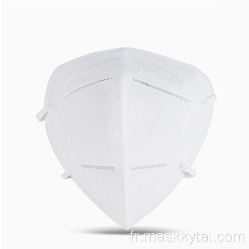 Masque pliable non tissé jetable KN95 à usage domestique